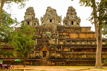 Fototapeta na wymiar Prasat Ta Keo temple in Angkor wat complex in Siem Reap, Cambodia