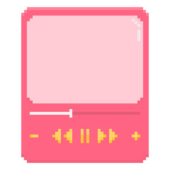 Pixel music player ui 1