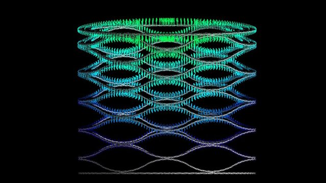 Mechanic simulation engineering - Finite element analysis of displacement and stress of special springs
