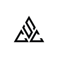 letter scc logo design