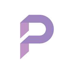 Monogram P design vector logo. Monogram initial letter mark P logo design. Monogram design vector logo. Monogram initial letter mark P logo design. Simple P monogram. Monogram P design logo