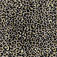Zelfklevend Fotobehang leopard skin pattern © Nastasia