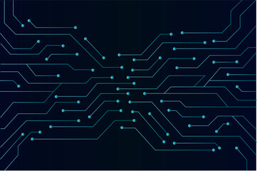 Smart circuit board digital technology background