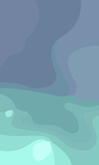 Aesthetic blue abstract background with copy space area. Suitable for poster and banner