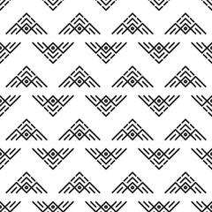 attoo tribal motive seamless pattern. aztec motive. traditional motive pattern for background