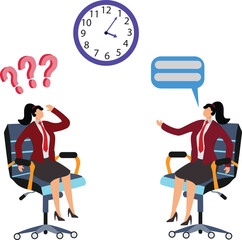 Job Interview, Interview Event, Discussion, Talking, Manager, Recruitment, Decisions, Businesswoman