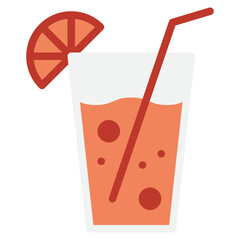 Travel drink illustration