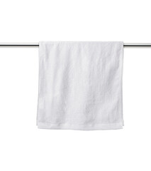 hanged terry towels, transparent background