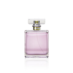 Perfume bottle, transparent background