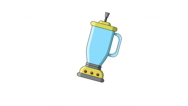 animated video of the blender icon