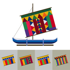 Vinta Dreams: Colorful Sailboat in Mindanao Philippines