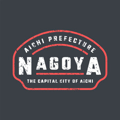 Fototapeta na wymiar Nagoya badge design