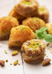 Turkish traditional baklava