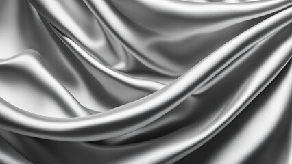 Fototapeta premium Abstract monochrome luxurious fabric background