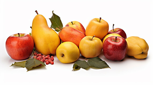 apples and pears HD 8K wallpaper Stock Photographic Image 