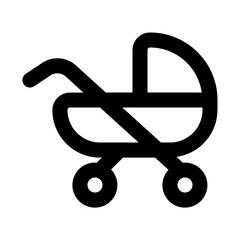 Stroller Line UI Icon