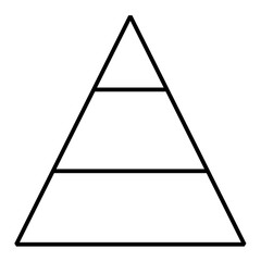 Glyph Pyramid Chart