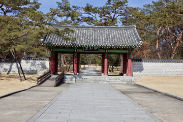 Ancient Gate to King Sejong's Tomb