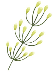 Flower Pastel With Textured Graphic Element