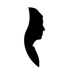 Women Face Silhouette