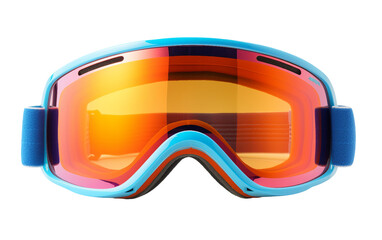 Ski Goggle on Transparent Background. - obrazy, fototapety, plakaty