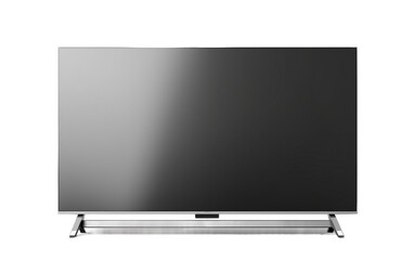 LED TV on Transparent Background.
