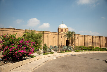 エジプトカイロにあるムハンマドアリーモスクのとても美しい風景 - obrazy, fototapety, plakaty