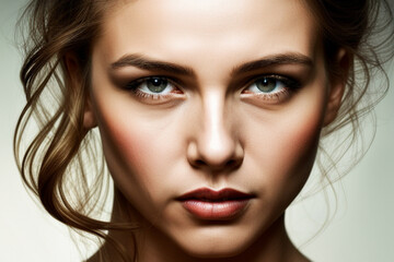 Fototapeta premium close up portrait of a woman