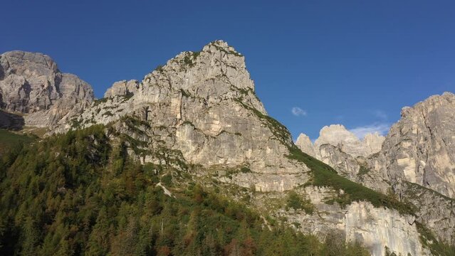 A Breathtaking Ascent to Campanile Basso: 4K Drone Footage Unveils Italy's Alpine Splendor. Cima Tosa: Italy's Crown Jewel Conquered in Breathtaking 4K Drone Footage.  
