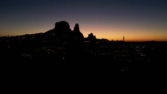 U&ccedil;hisar is a town in the Nevşehir District, Nevşehir Province in Cappadocia, Turkey. Its population is 3,555. It is 7 kilometres east of Nevşehir, 12 kilometres west of &Uuml;rg&uuml;p.