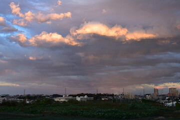 夕焼け雲