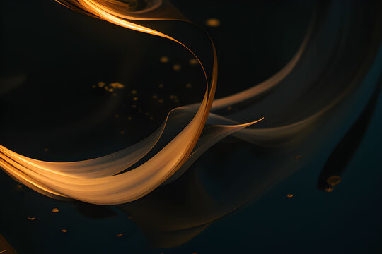 abstract background with golden stars for xmas