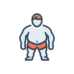 Color illustration icon for comorbidity 