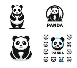 Express Your Style with Panda Illustration Bundle | Versatile Wildlife Art