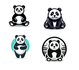 Panda Paradise: High-Quality Illustrations for Your Design Toolbox | Vector Graphics