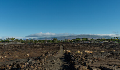 Scenic Kings Highway Foot Trail vista, Big Island of Hawaii  © Alex Krassel