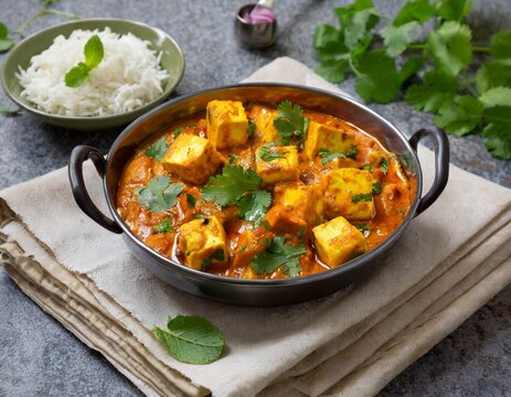 Kadai Paneer Dish
