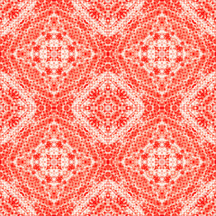 Seamless red pattern on a white background. Used for print, fabric, design, web.