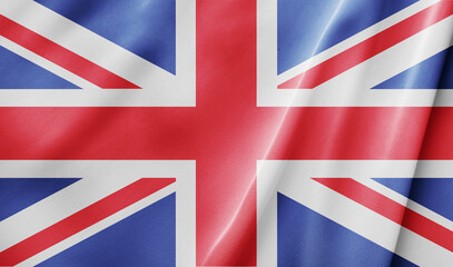 Flag of United Kingdom. National country symbol