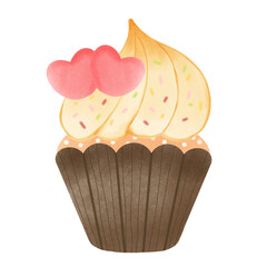 Valentine watercolor