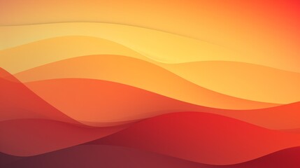 Abstract sunrise with warm gradients