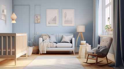 Fototapeta premium cozy Modern living room interior 