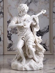 Obraz premium Elegant Art: Revel in the Magnificence of Classical Sculptures, in Marbles and Stone