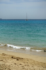 Fototapeta na wymiar Kueste bei Playa Blanca. Lanzarote
