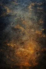 Deurstickers Background Texture Pattern in the Style Dreamy, Dark, Subdued, Surreal, Classical - Art Backdrop (Nocturne of the Surreal) created with Generative AI Technology © Sentoriak