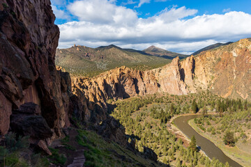 Smith Rock State Park in central Oregon