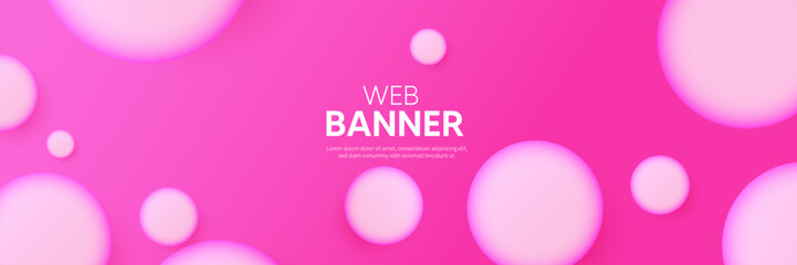 Abstract pink background, pink background, background with text, Pink web banner, happy birthday card with pink background