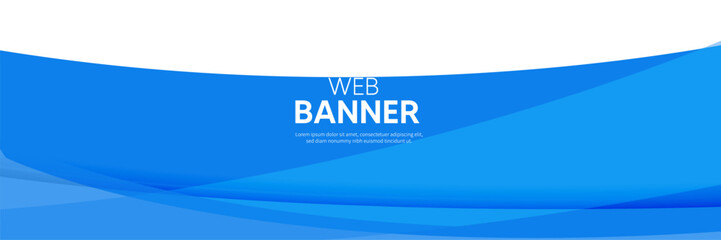 Blue background, Blue creative banner