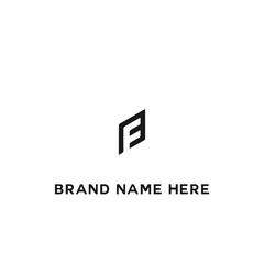 Obraz premium F letter logo, F Letter F logo, F letter icon Design with black background. Luxury F letter