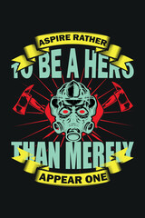 Free vector vintage firefighter colorful label template with fireman skull in helmet and crossed axes illustration